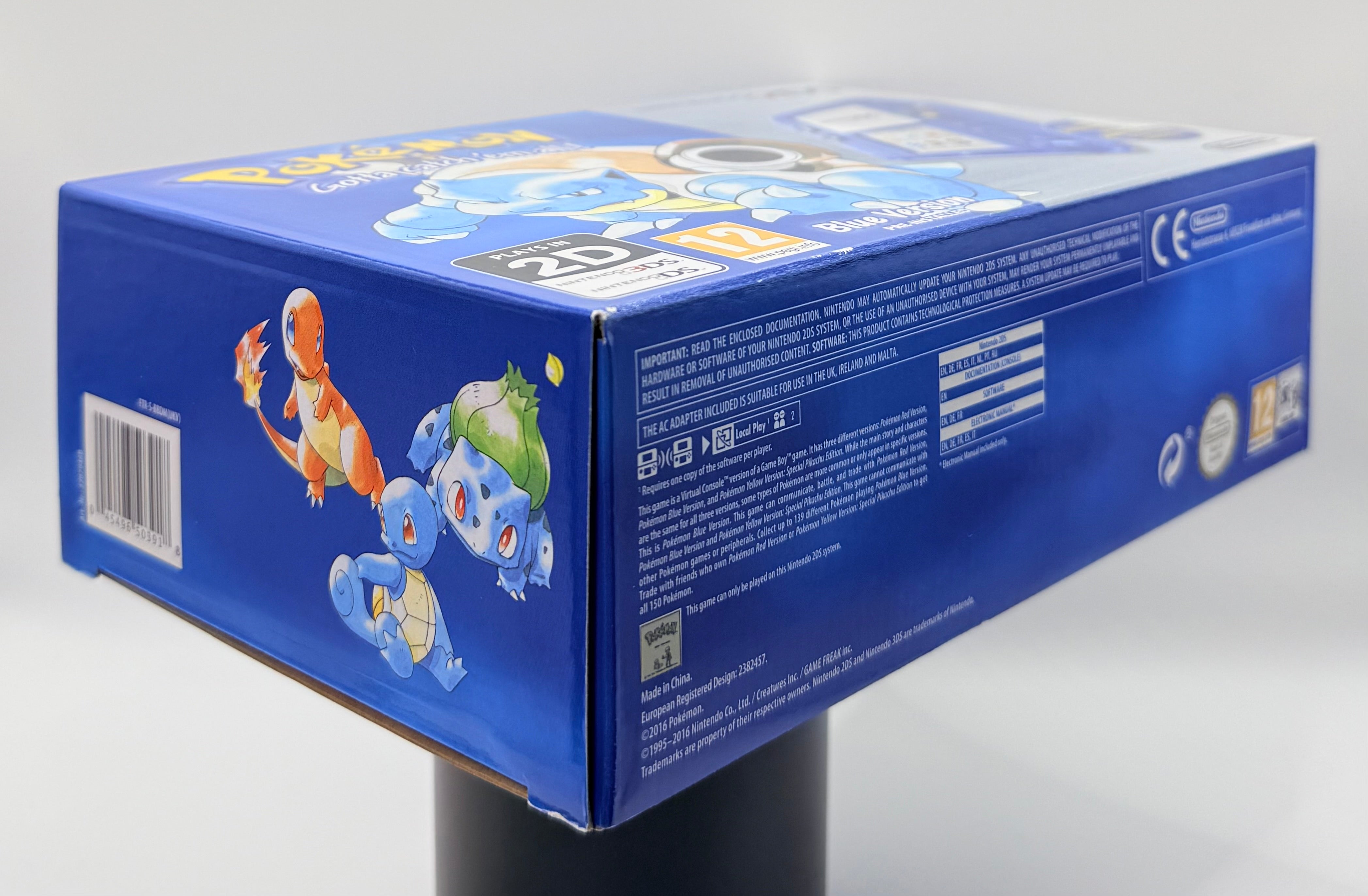 Pokemon - Blue Edition Nintendo 2DS - CIB New - 0% VAT GVMS
