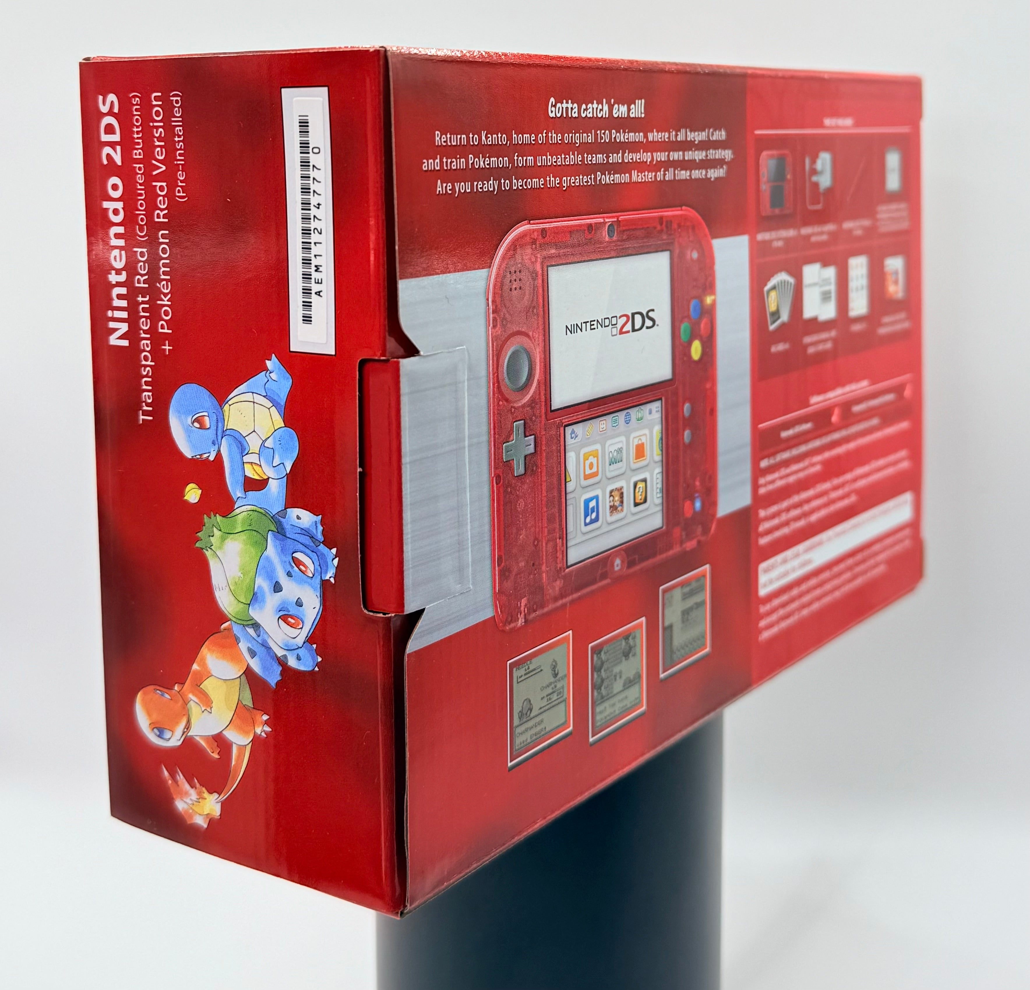 Pokemon - Red Edition Nintendo 2DS - CIB New - 0% VAT GVMS
