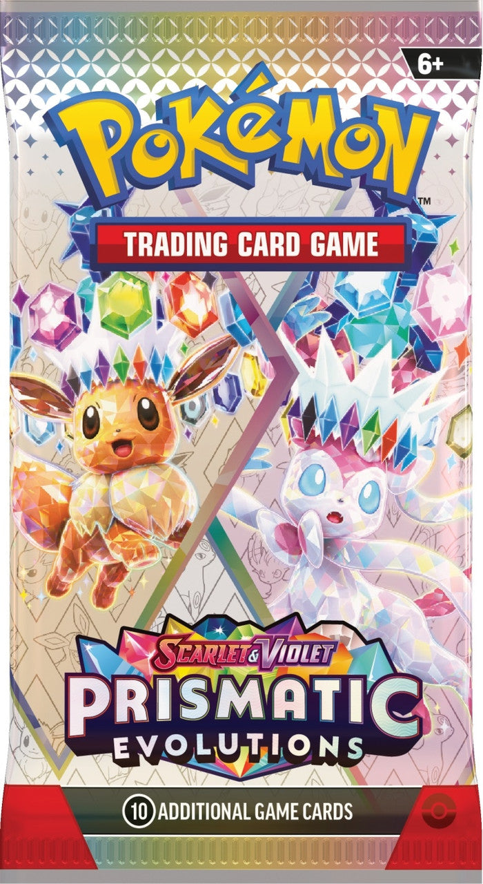 Pokemon - Scarlet & Violet Prismatic Evolutions - Single Booster Pack - 0% VAT GVMS