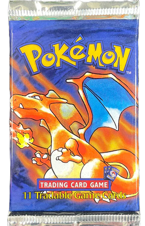 Pokemon - Base Set Shadowless - Single Short Crimp Booster Pack - 0% VAT GVMS