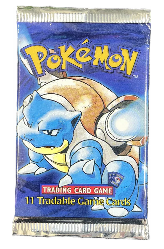 Pokemon - Base Set Shadowless - Single Short Crimp Booster Pack - 0% VAT GVMS