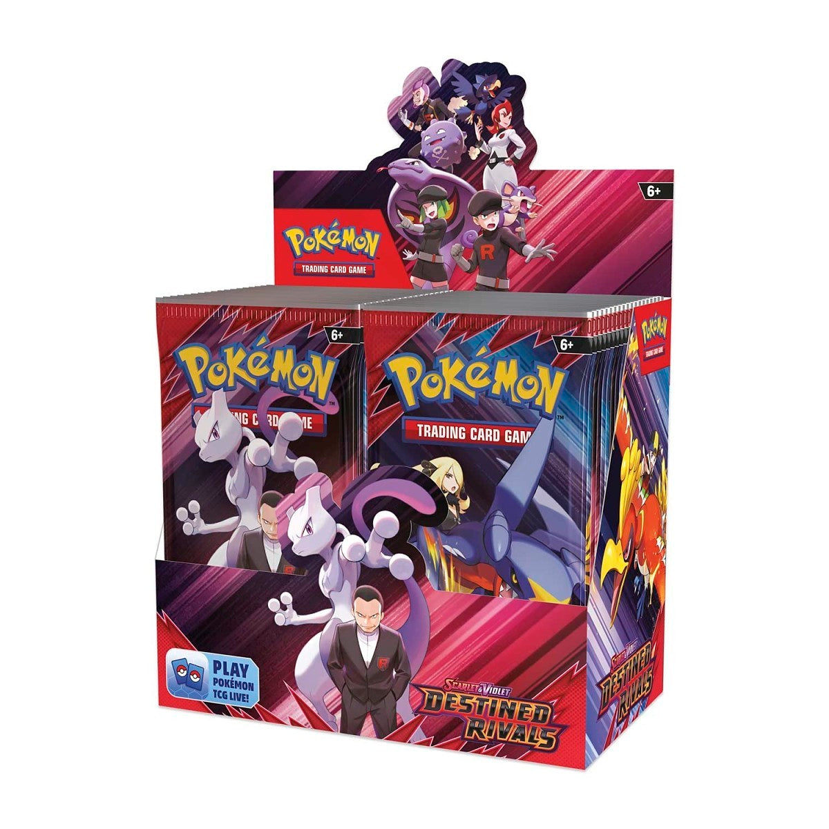 Pokemon - Destined Rivals - Booster Box Case (6 Boxes) - 0% VAT GVMS