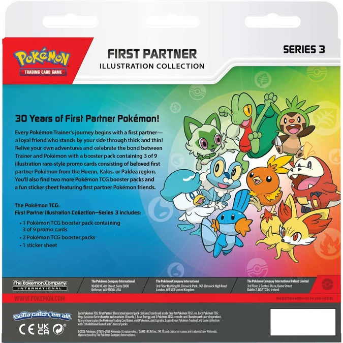 Pokemon - First Partner Illustration Box - Series 3 - 20% VAT