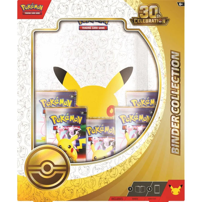 Pokemon - 30th Celebration - Binder Collection Box - 20% VAT