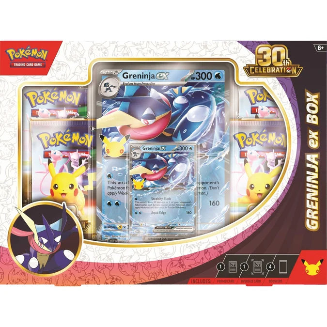Pokemon - 30th Celebration Greninja - Collection Box - 20% VAT
