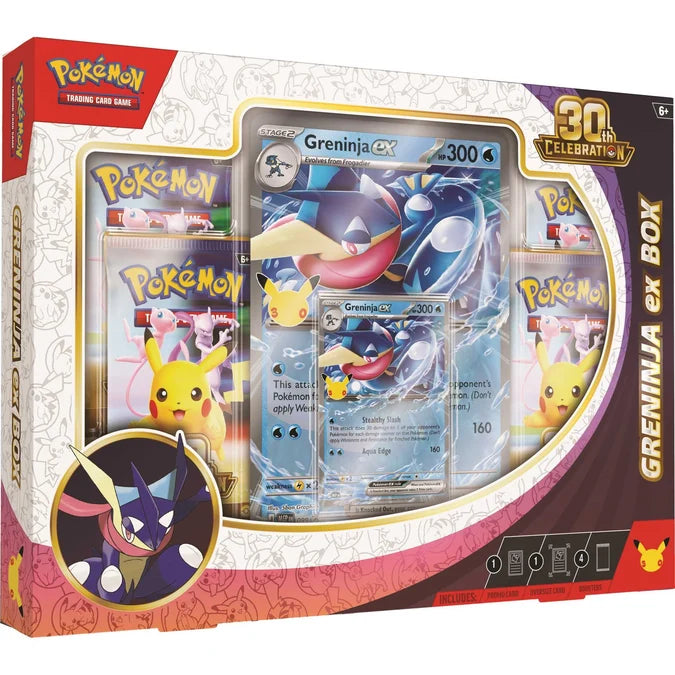 Pokemon - 30th Celebration Greninja - Collection Box - 20% VAT