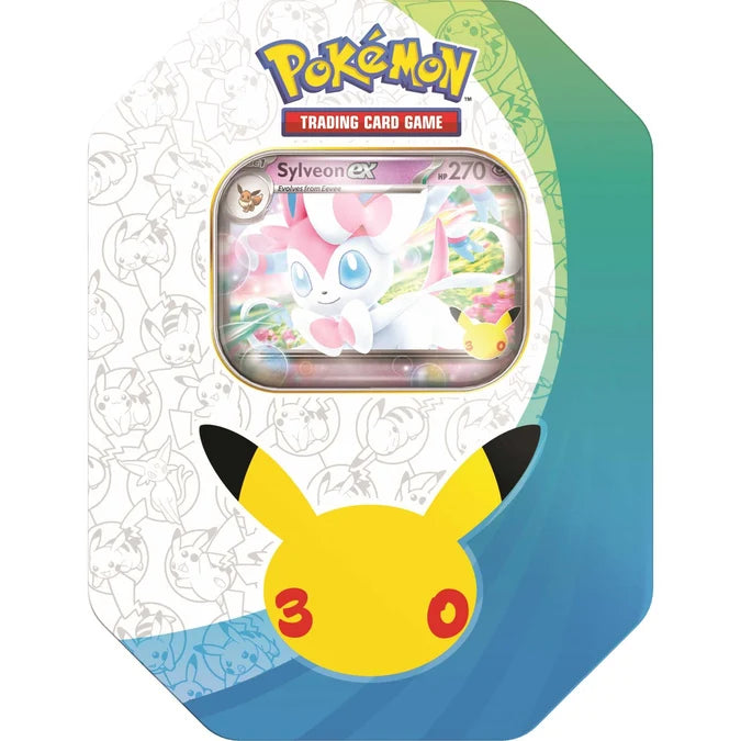 Pokemon - 30th Celebration Sylveon - Tin - 20% VAT
