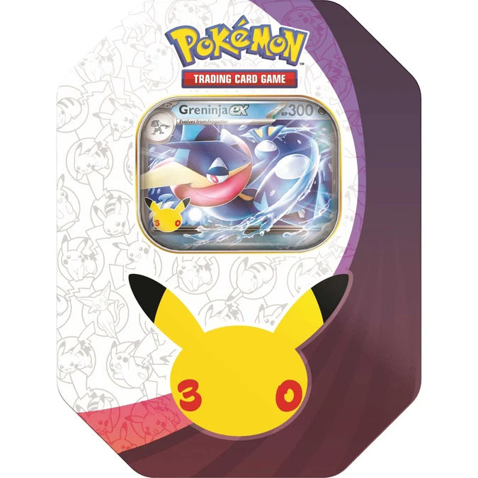 Pokemon - 30th Celebration Greninja - Tin - 20% VAT