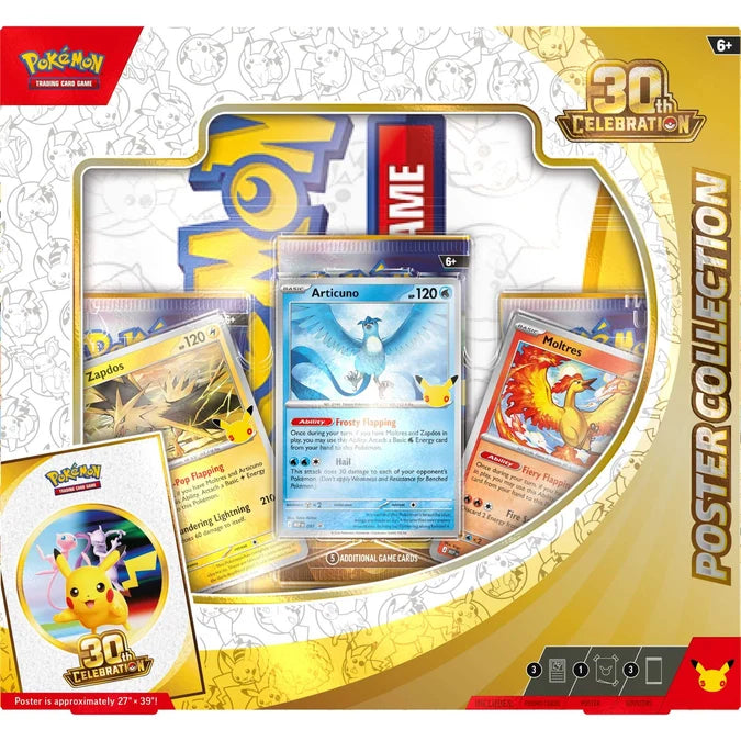 Pokemon - 30th Celebration - Poster Collection Box - 20% VAT