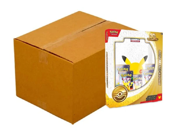 Pokemon - 30th Celebration - Binder Collection Box CASE - (6 Units) - 20% VAT