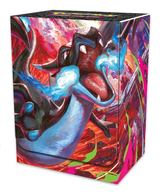 Pokemon - Deck Box / Holder - Mega Charizard X - 0% VAT