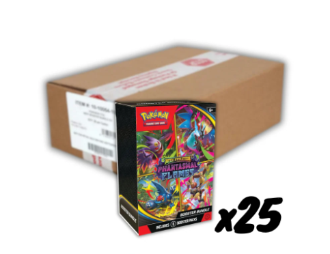 Pokemon - ME Phantasmal Flames - Booster Bundle CASE (25ct) - 0% VAT GVMS