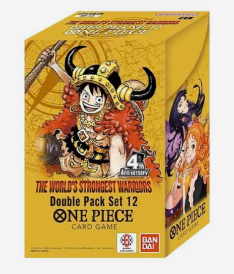 One Piece TCG - The World's Strongest Warriors (DP 12) - Double Pack Set 12 - Sealed Display - 20% VAT