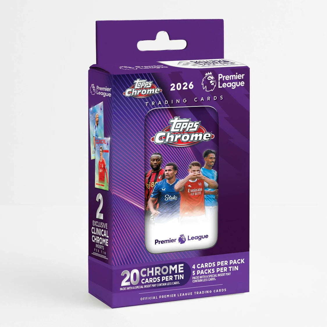Topps Chrome - Season 2026 - Premier League Tin - 20% VAT
