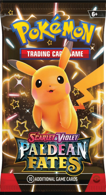 Pokemon - S&V Paldean Fates - Single Booster Pack - 0% VAT GVMS