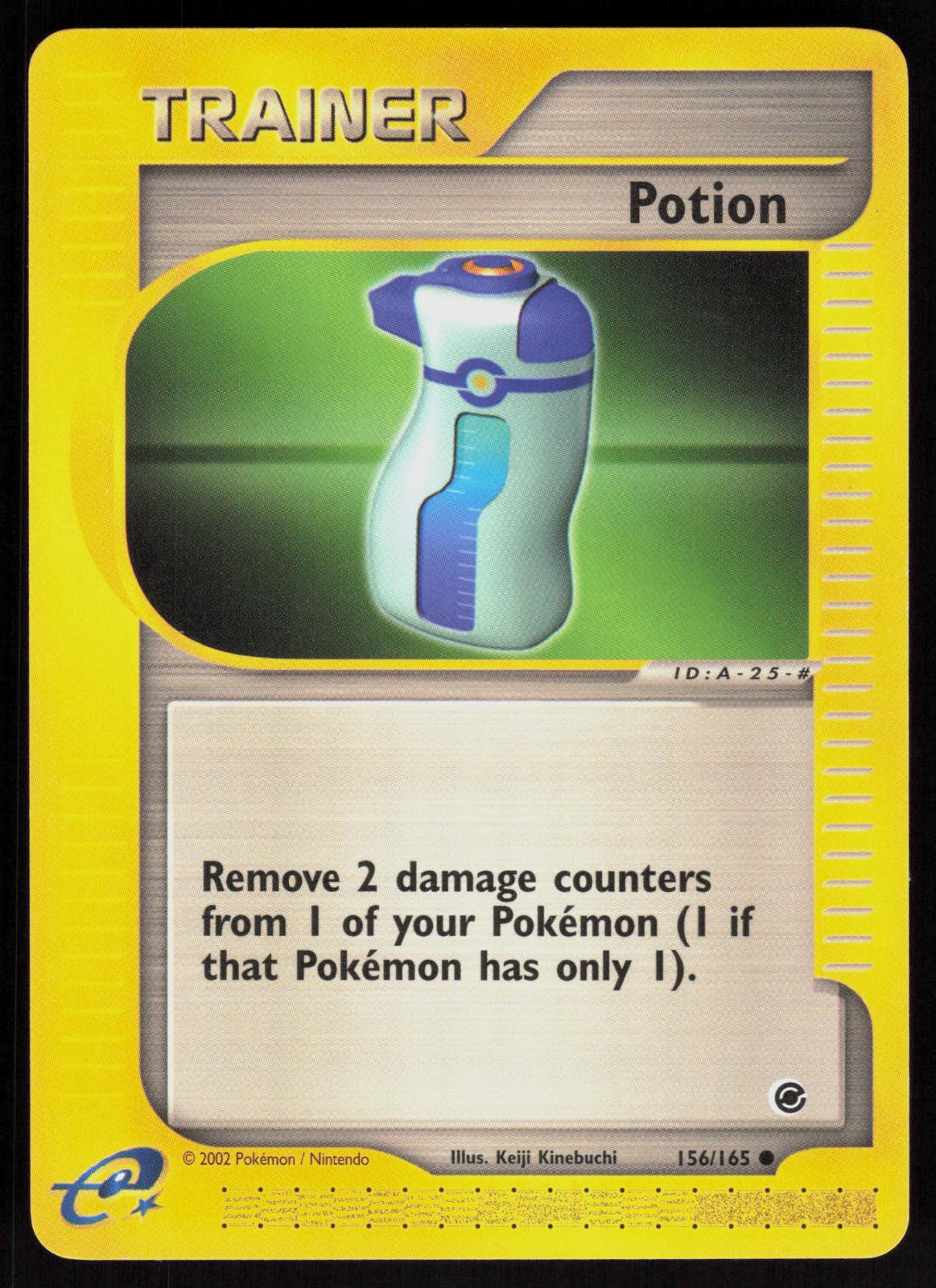 Pokemon Potion 156/165 Expedition Base Set Common Near Mint