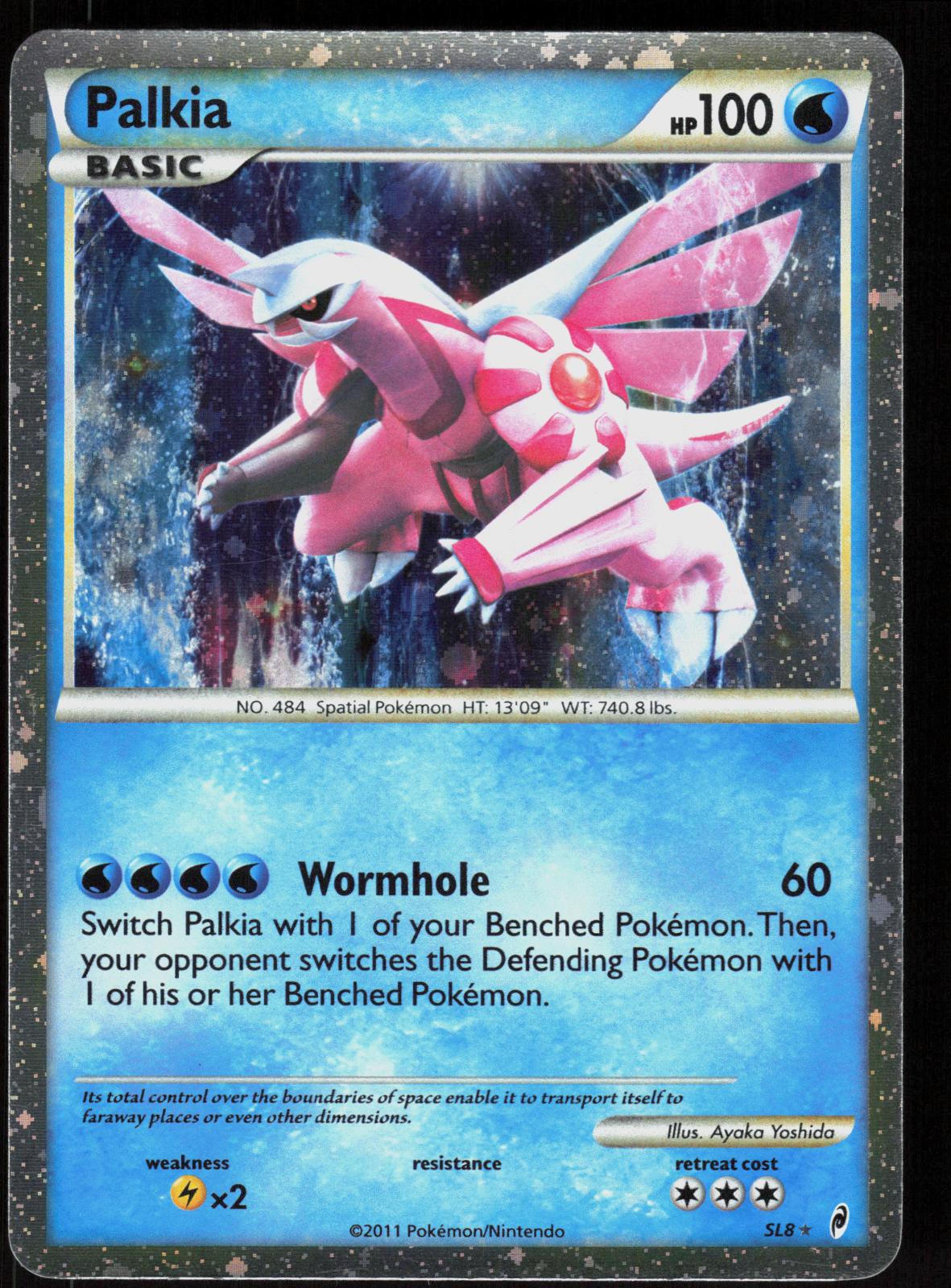 Pokemon Palkia SL8 Call of Legends Holo Rare Lightly Played