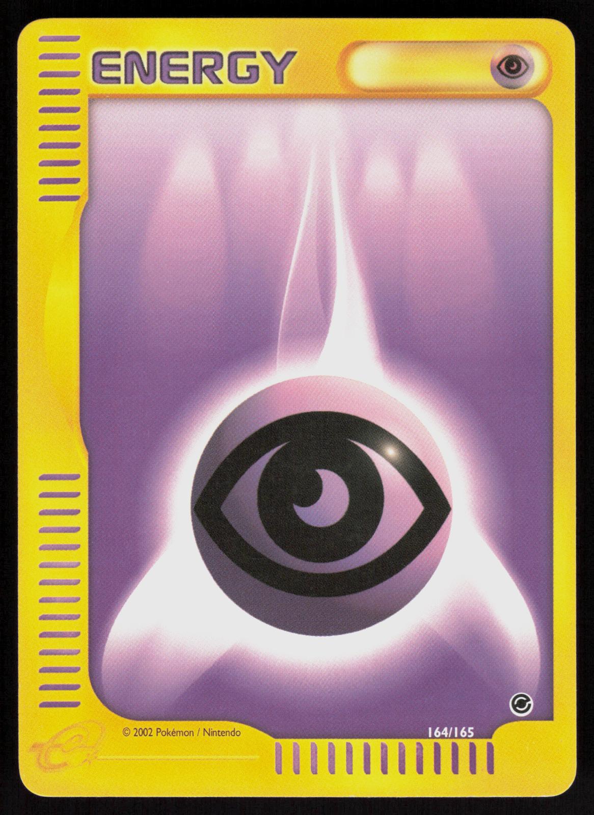 Pokemon Psychic Energy 164/165 Expedition Base Set Near Mint