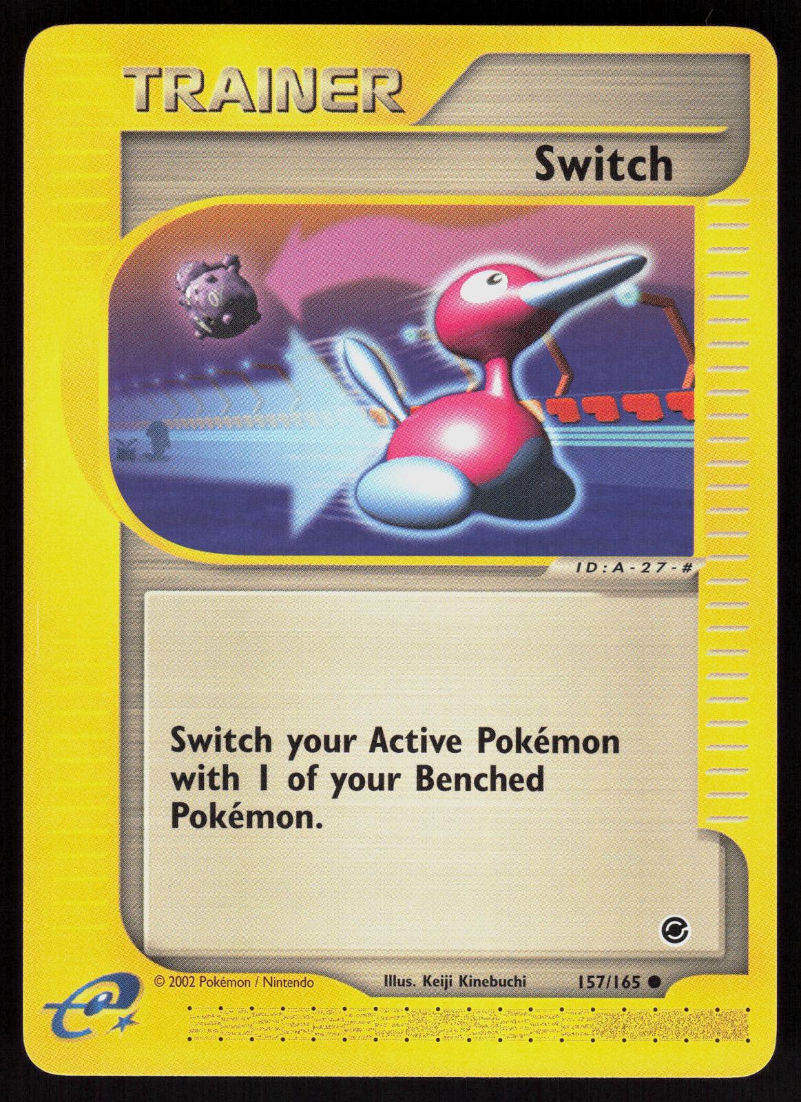 Pokemon Switch 157/165 Expedition Base Set Common Lightly Played