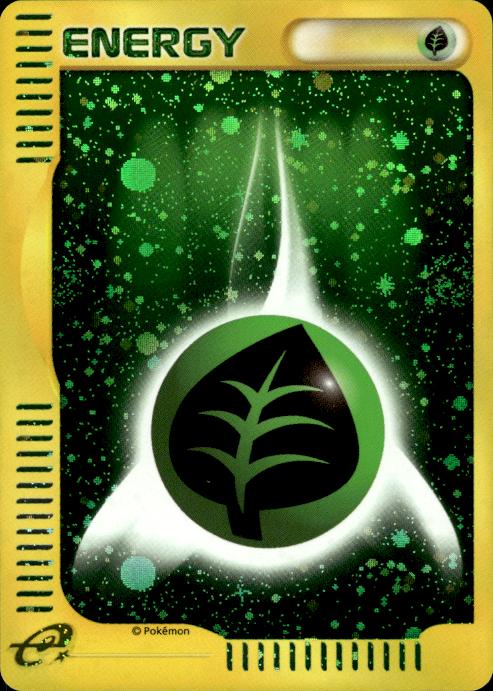 Pokemon Grass Energy Mcdonald's E Pack Holo Promo Japanese Lightly Played