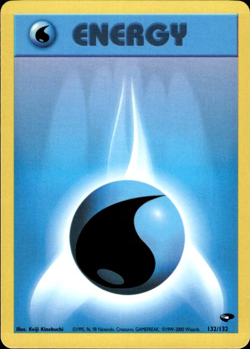 Pokemon Water Energy 102/102 Base Set Near Mint