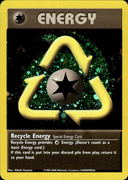 Pokemon Recycle Energy WotC 2002 League & Championship Promo Cards Holofoil LP