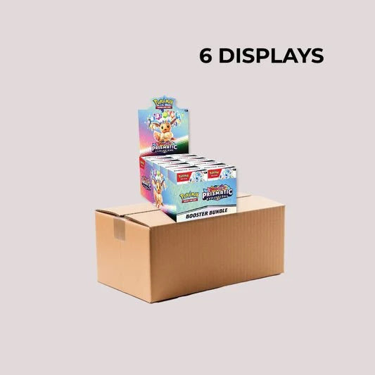 Pokemon - Prismatic Evolutions - Booster Bundle Display MASTER Case Sealed (6ct) - 0% VAT GVMS