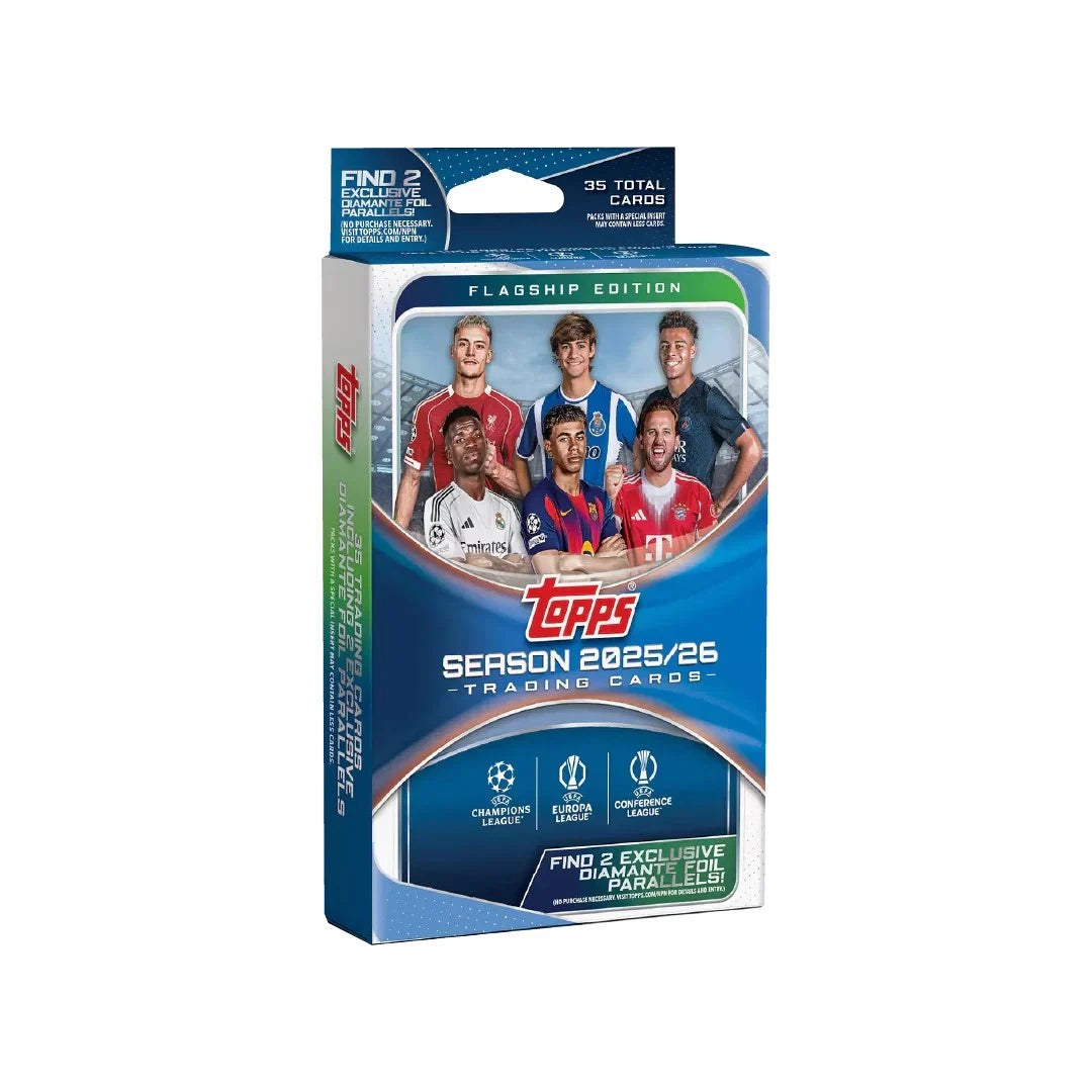 Topps Chrome - Season 2025/26 - UCC Flagship Hanger Pack - 20% VAT