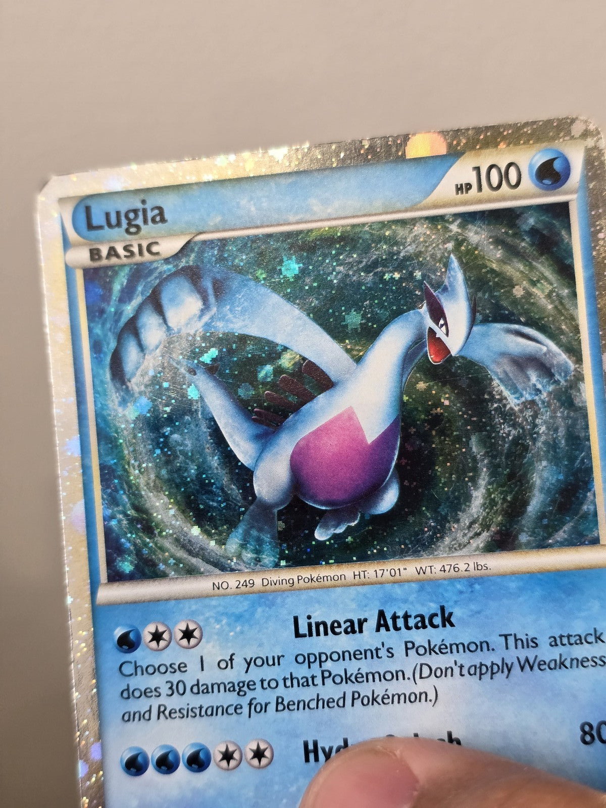 Pokemon Lugia SL7 Call of Legends Holo Rare Moderately Played