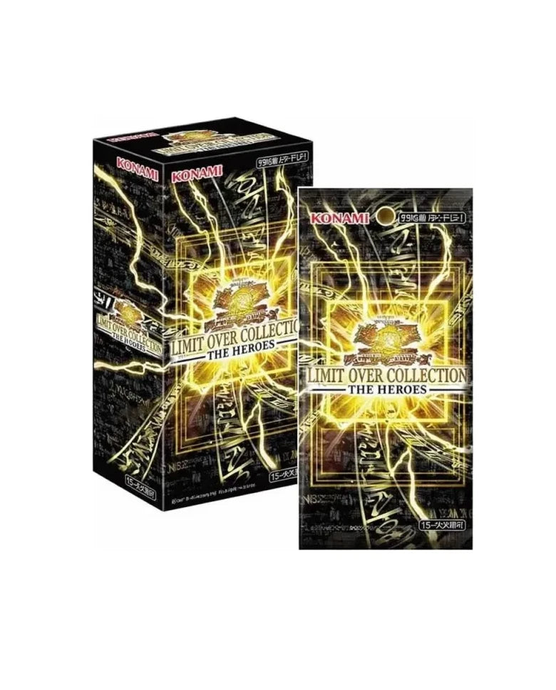 Yu-Gi-Oh! - Limit Over Collection - The Heroes - Japanese Booster Box - 0% VAT GVMS