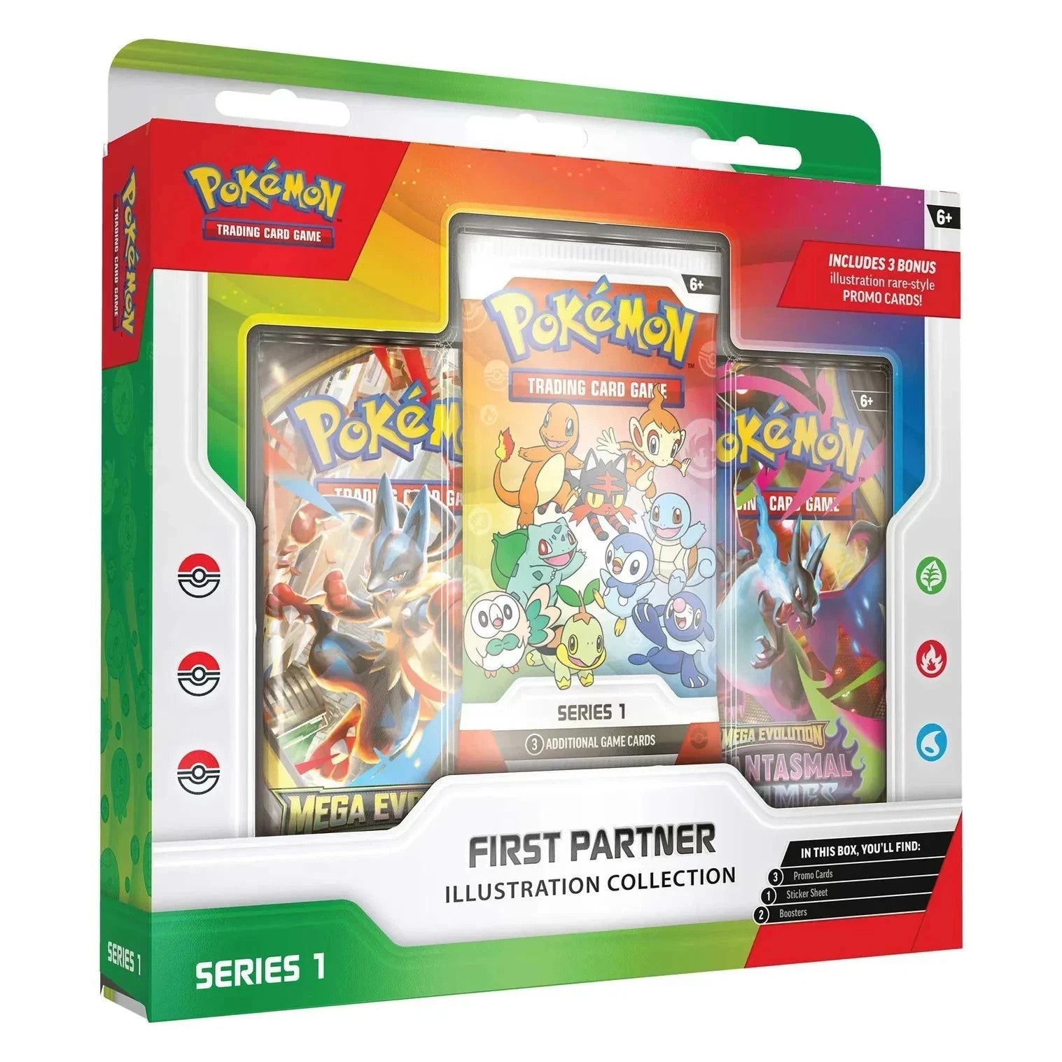 Pokemon - First Partner Illustration Box CASE - Series 1 - 0% VAT GVMS
