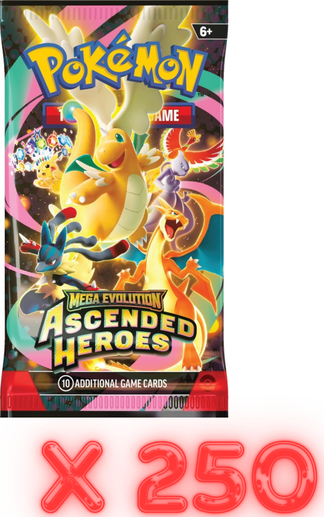 Pokemon - ME Ascended Heroes - BULK Booster Pack x250 - 0% VAT GVMS