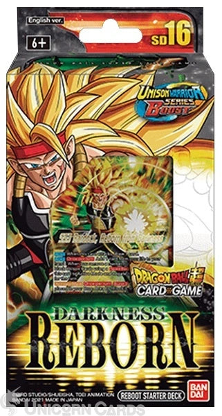 Dragon Ball Super CG - SD16 Darkness Reborn Reboot Starter Deck - 20% VAT