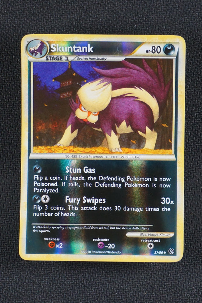 Skuntank 37/90 - HGSS Undaunted - Reverse Holo