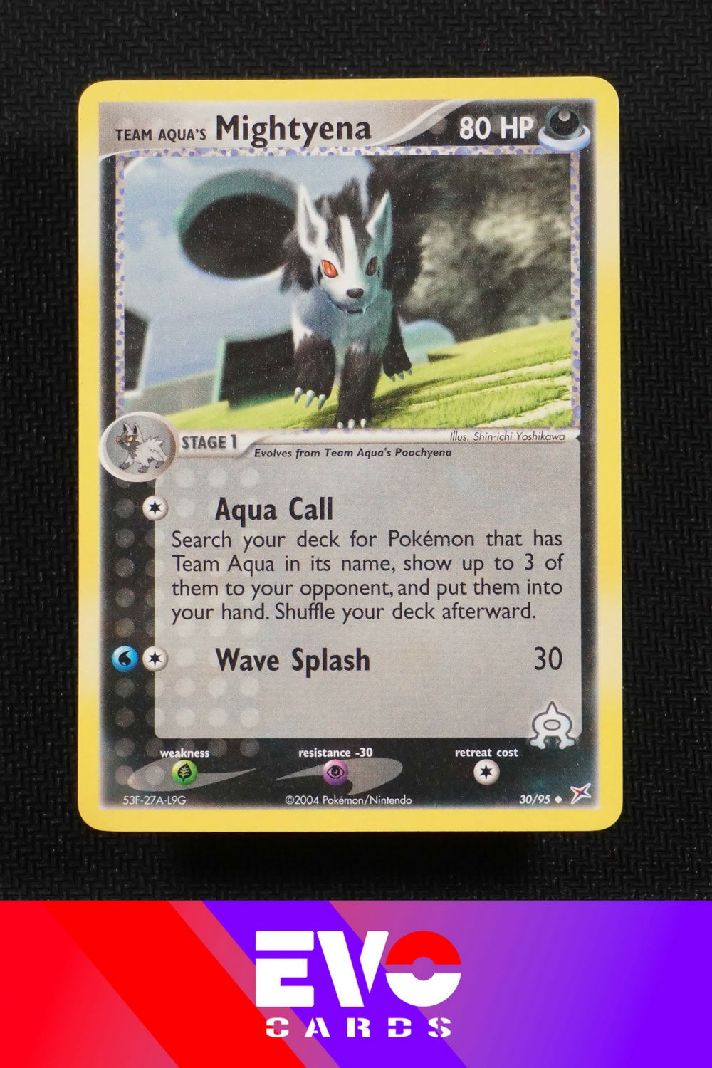 Mightyena 30/95 - ex Team Magma vs Team Aqua - Near Mint