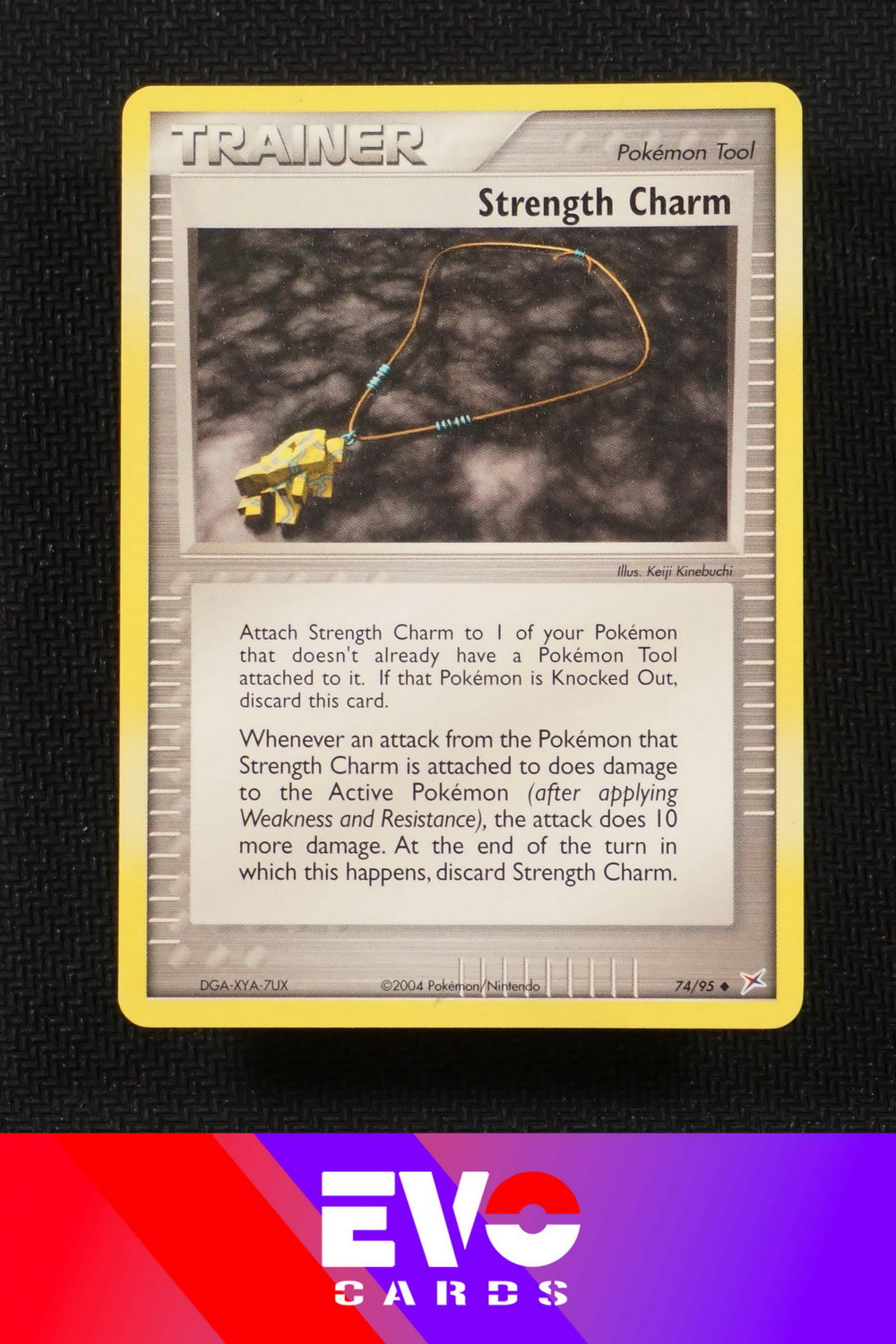 Strength Charm 74/95 - ex Team Magma vs Team Aqua - Near Mint