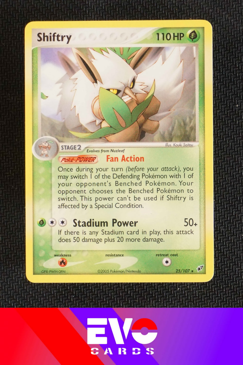 Shiftry 25/107 ex Deoxys - Excellent