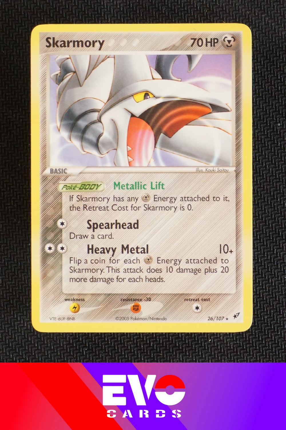 Skarmory 26/107 ex Deoxys - Near Mint