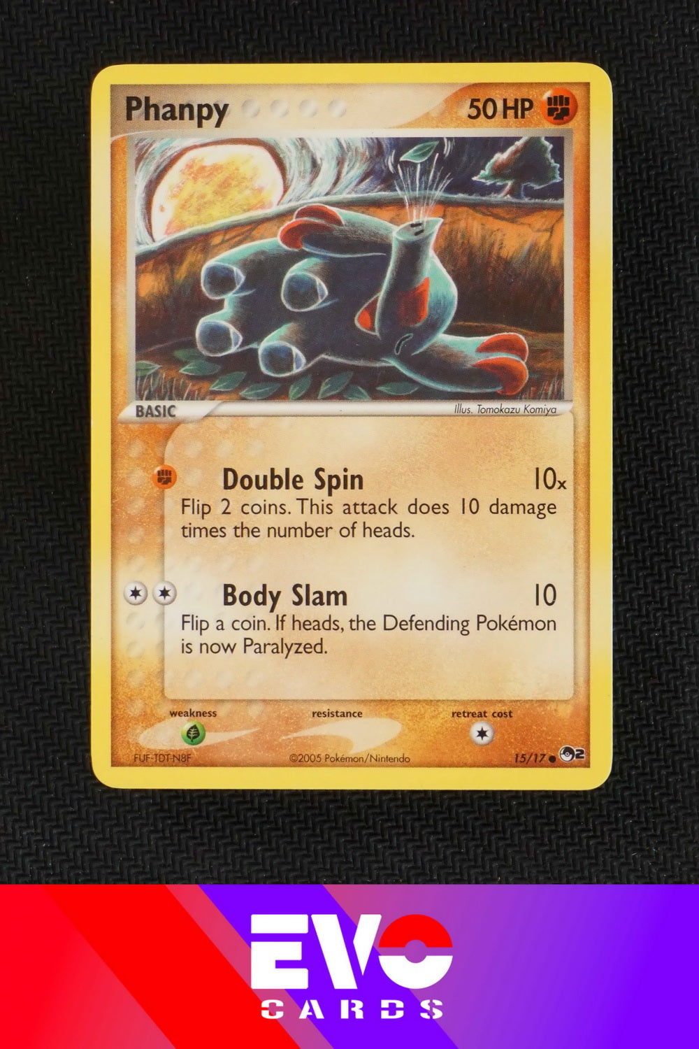 Phanpy 15/17 - Pop Series 2 - Excellent