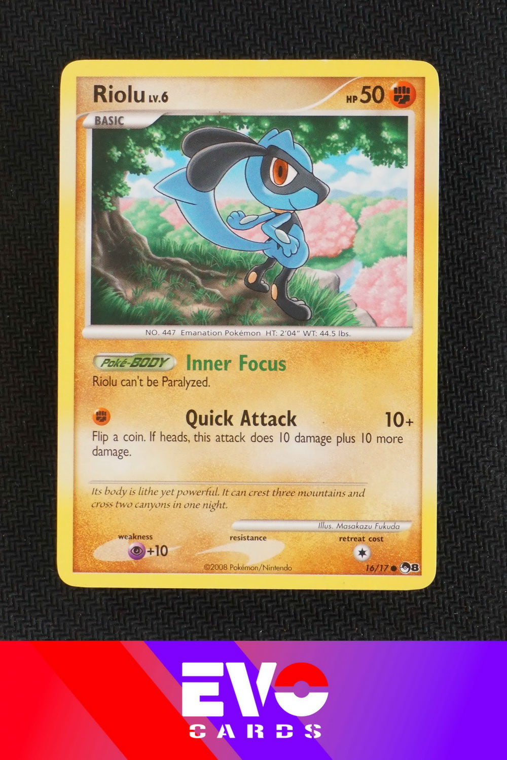 Riolu 16/17 - Pop Series 8 - Excellent