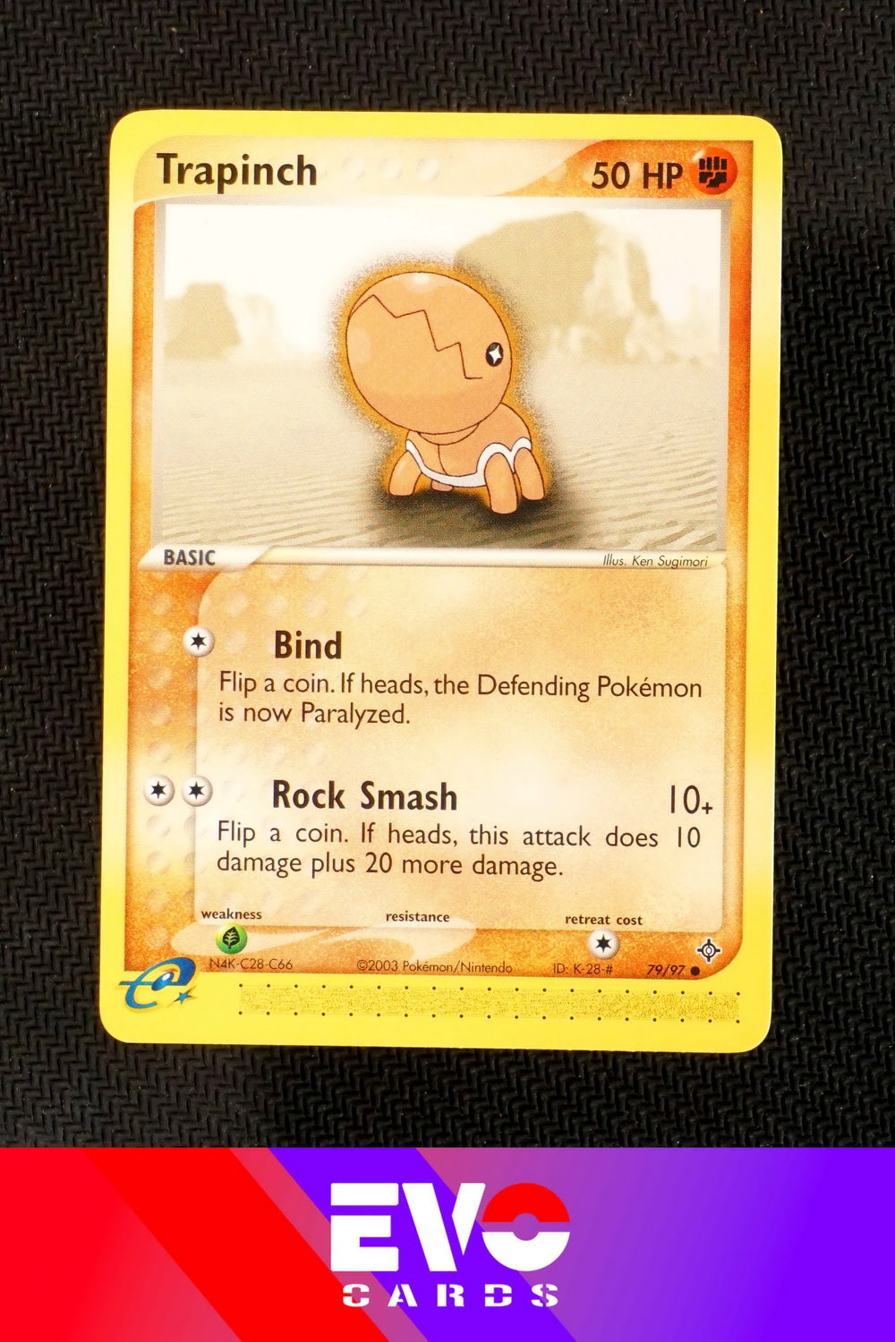 Trapinch 79/97 - ex Dragon - Near Mint