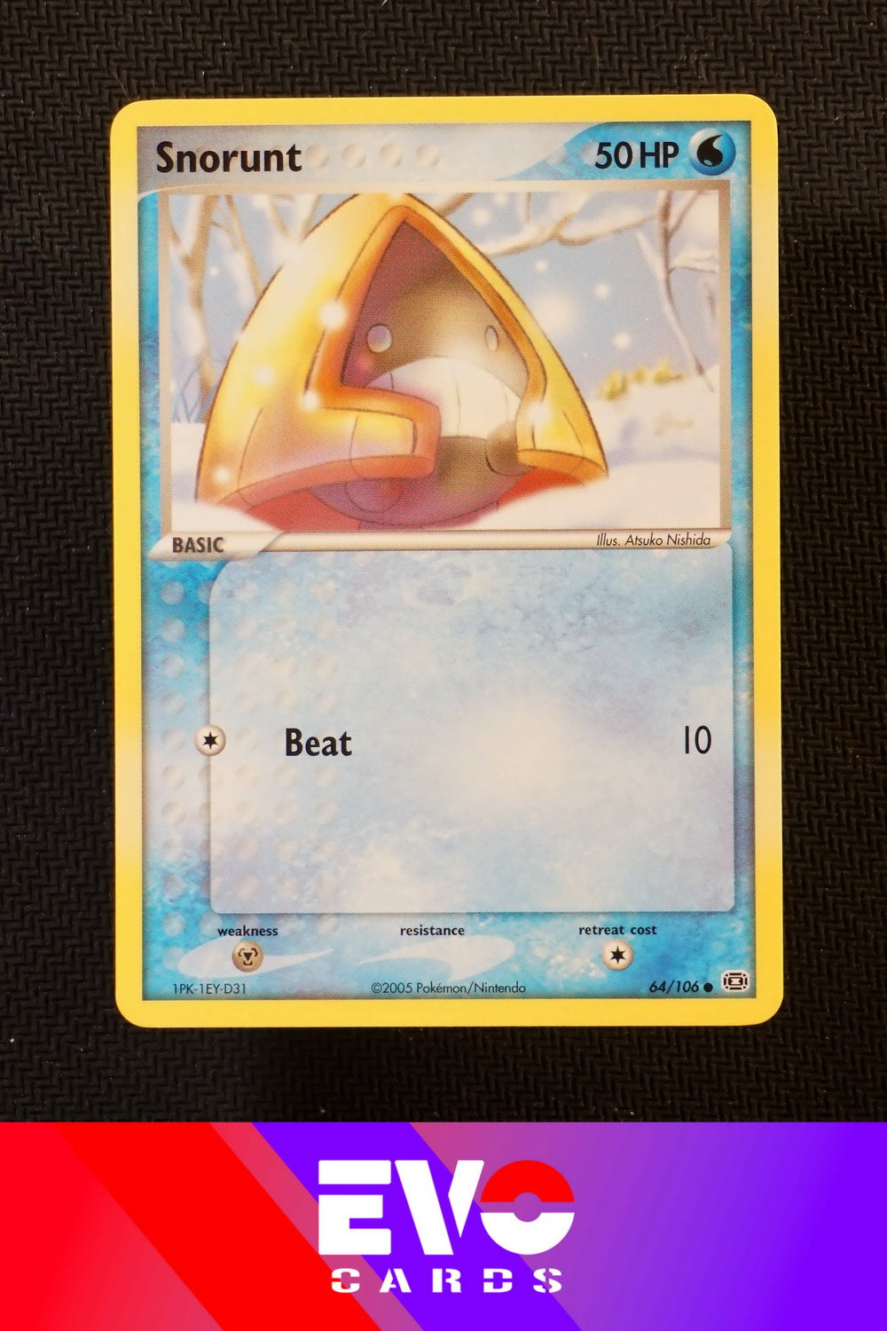 Snorunt 64/106 - ex Emerald - Near Mint