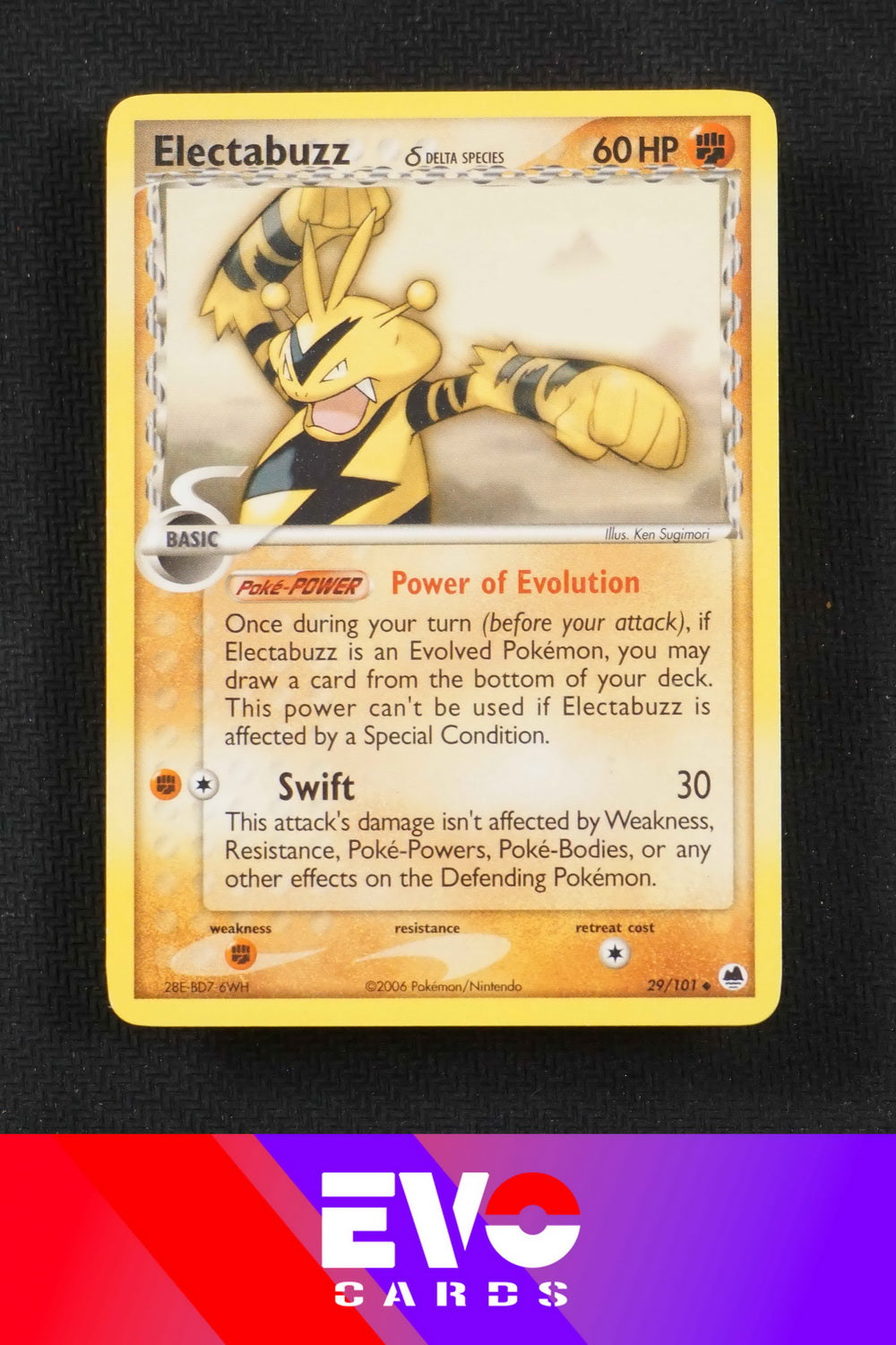 Electabuzz 29/101 - ex Dragon Frontiers - Near Mint