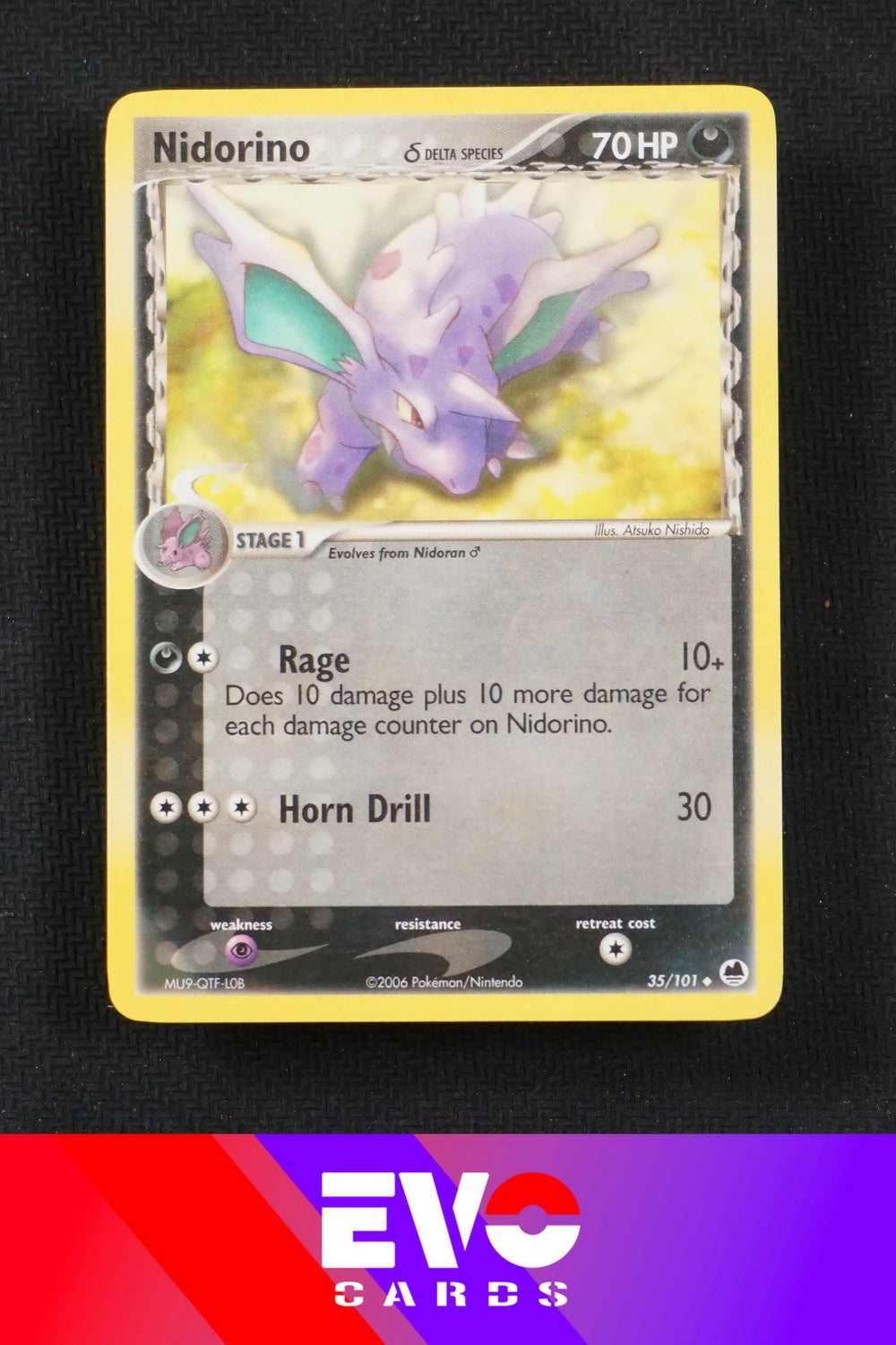 Nidorino 35/101 - ex Dragon Frontiers - Excellent