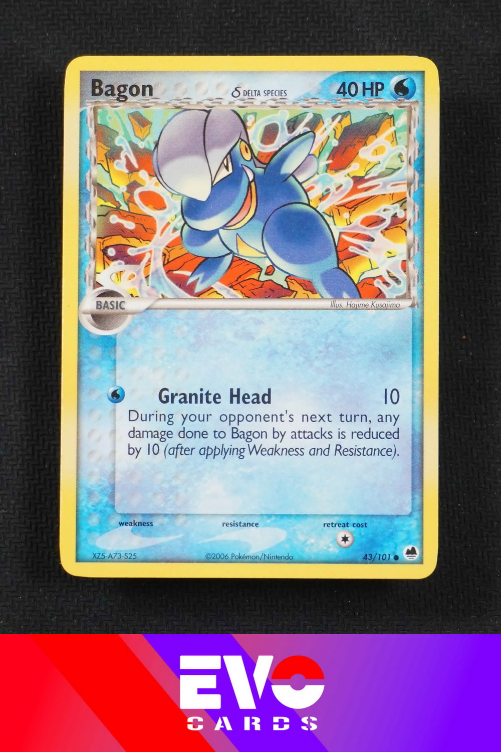Bagon 43/101 - ex Dragon Frontiers - Excellent