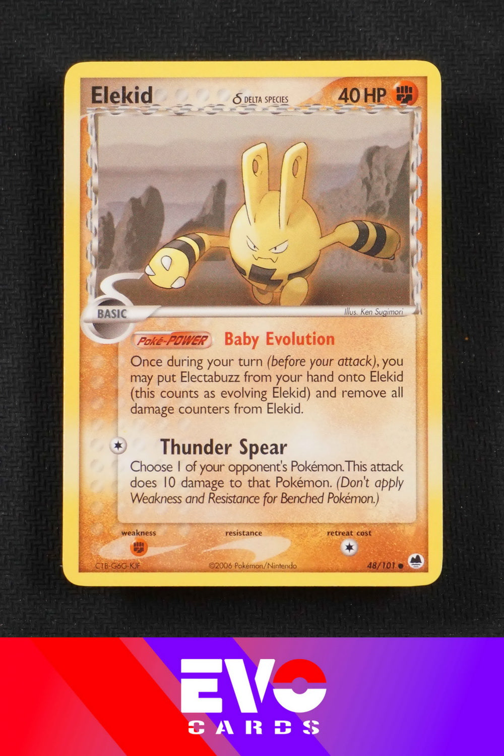 Elekid 48/101 - ex Dragon Frontiers - Near Mint
