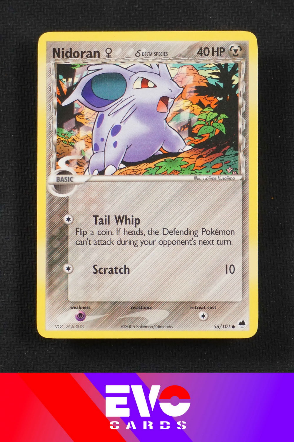 Nidoran 56/101 - ex Dragon Frontiers - Near Mint