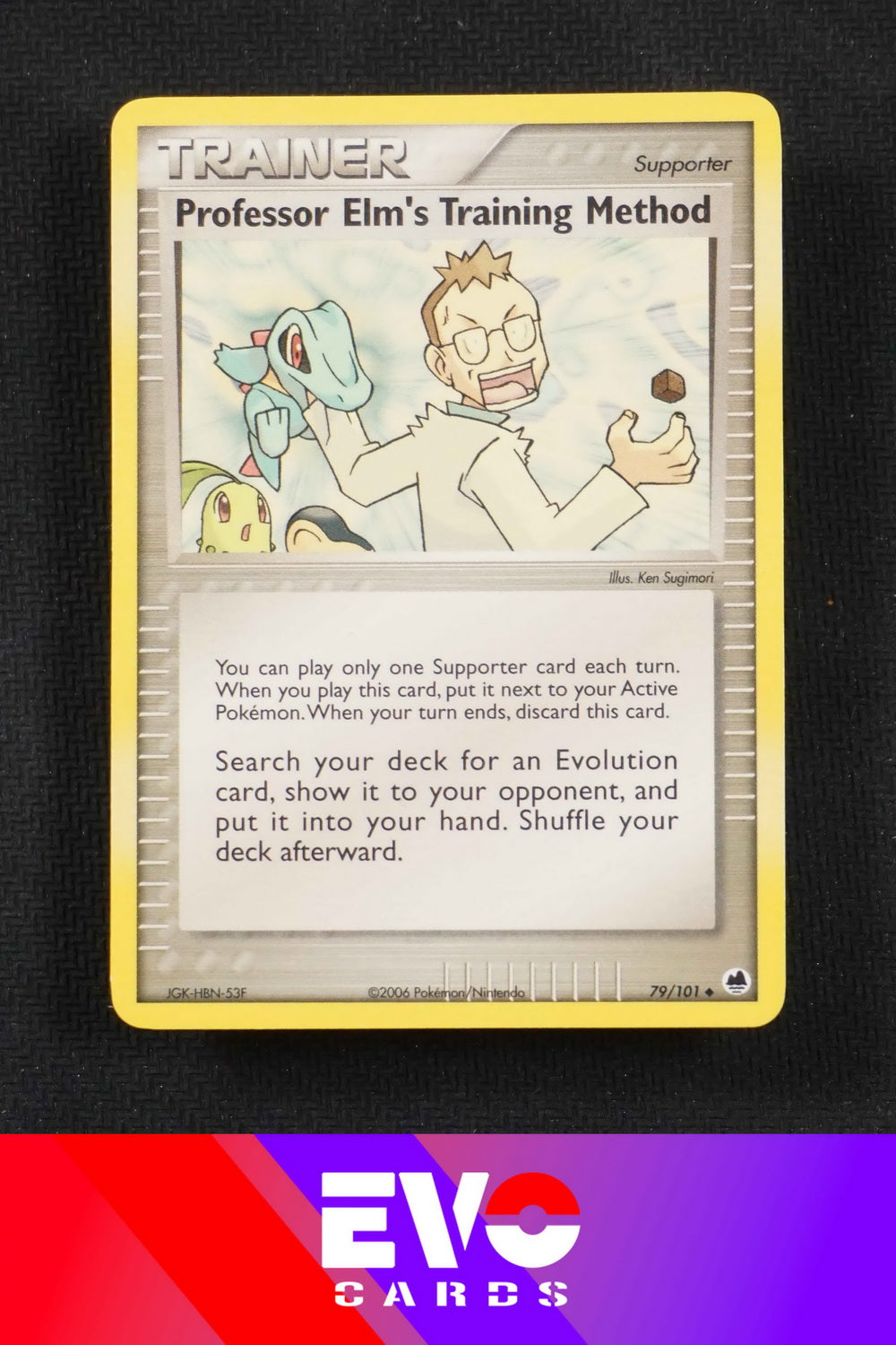 Professor Elm's Training Method 79/101 - ex Dragon Frontiers - Excellent