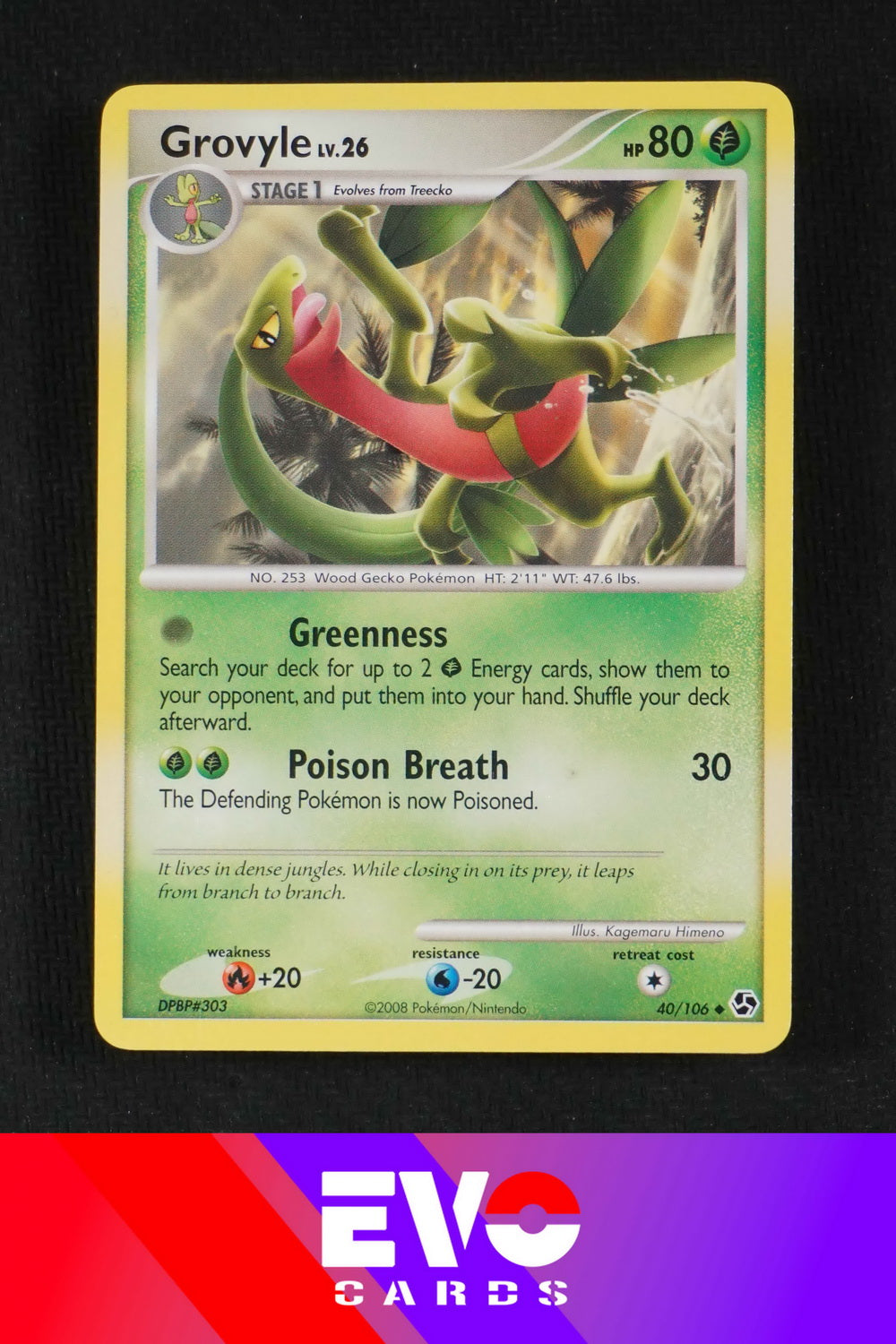 Grovyle 40/106 - Great Encounters - Excellent