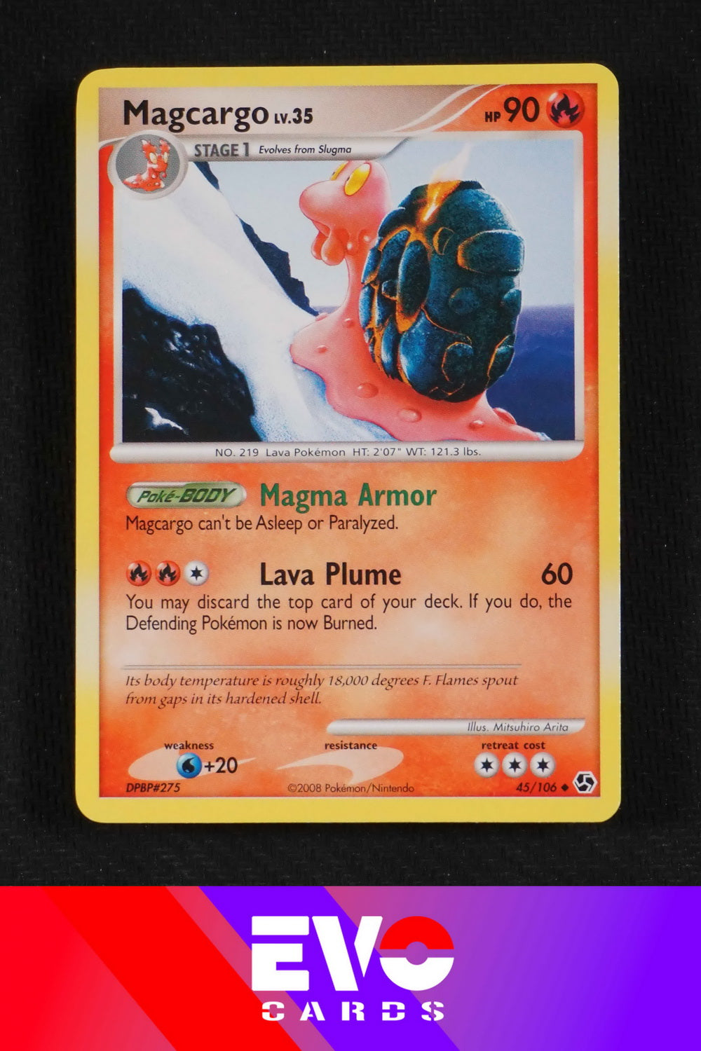 Magcargo 45/106 - Great Encounters - Excellent